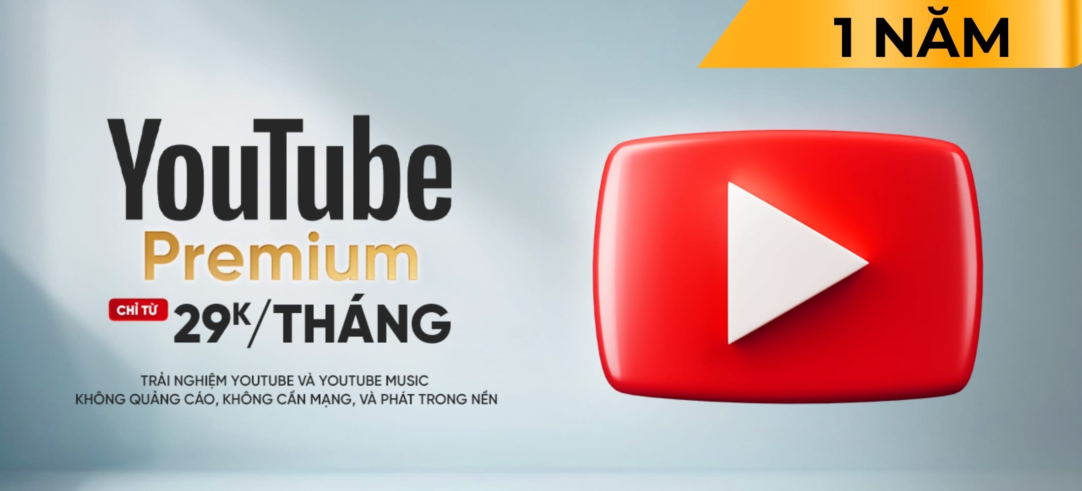 tài khoản youtube premium giá rẻ Prokey68